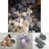 Hydrangea Snowball Artificial Stems Multibranch For Wedding Home Decor Gift