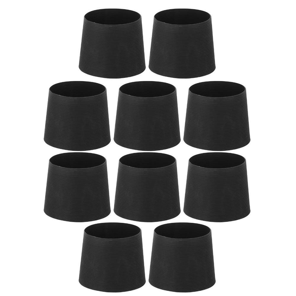 10pcs Heat Resistant Bottle Mug Protector Silicone Material Heat Resistant Sleeve  Cold Hot Drinks