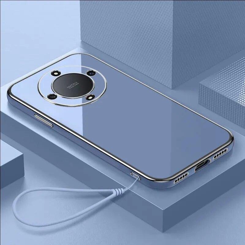 Чехол для Honor Magic 5 lite Honor X30, чехол для телефона V20 V30 X20 X40 X30, роскошный противоударный чехол с квадратным покрытием, чехол