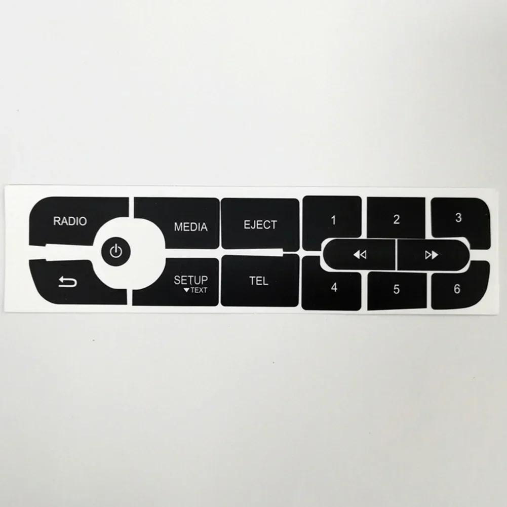 Transform the Look of your Car Buttons with For Megane Master III CD Radio Audio Button Repair Stickers