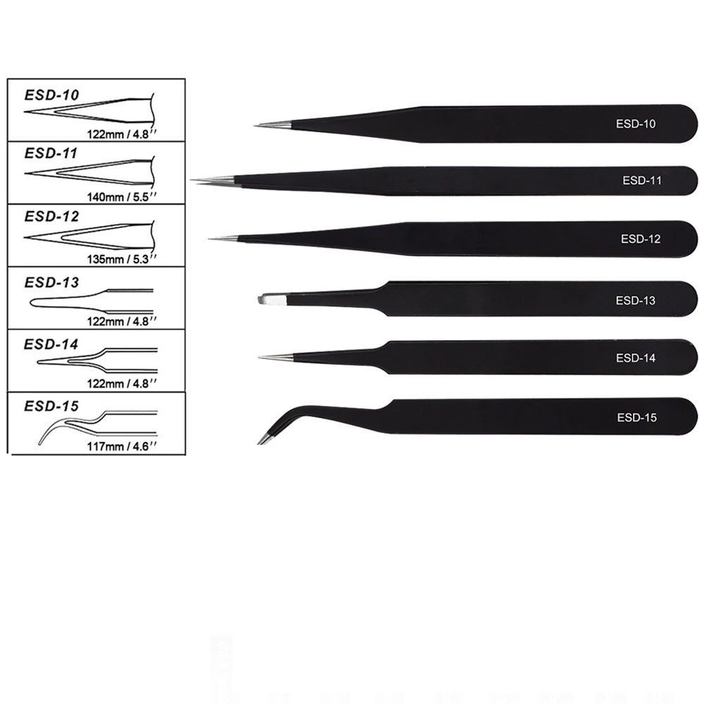 Stainless Steel Precision Curved Eyebrow Tweezers Eyelash Tweezers Makeup Tool Kit Maintenance Tool