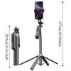 Tripod Telescopic Selfie Stick Portable Selfie Stick Stand Bluetooth Selfie Stick  Travel