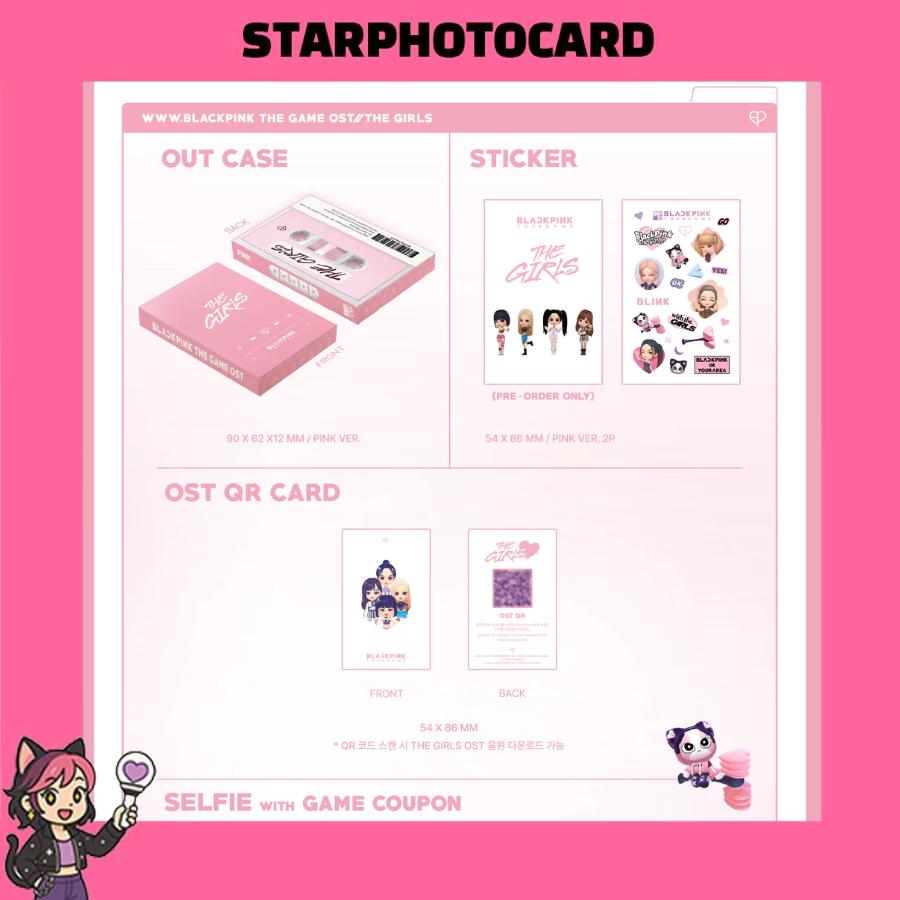 [READY STOCK] BLACKPINK - THE GAME OST [THE GIRLS] Reve Ver.