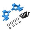 2PCS Front Steering Cup Replacement for 4 TEC DRIFT 1 10 Scale RC Car Aluminum Alloy 10537 Steering Spare Parts Blue