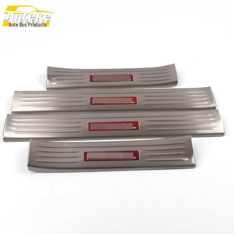 Patrol Stainless Steel Anti-Scratch Scuff Strips for Bumper and Sill