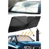 Автомобильный козырек от солнца, защитный зонт, автомобильный козырек на лобовое стекло, автомобильный зонт, совместимый со всеми транспортными средствами