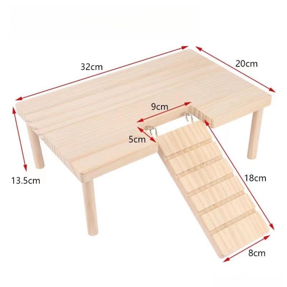 Игрушка-лестница для хомяков, прыгательная платформа, новая деревянная платформа-лестница для мелких домашних животных