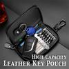 High-end Men's High-capacity Key Bag Household Car Multi-function Belt Key Bag Card Bag
