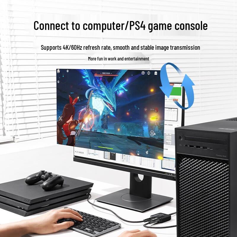 Ugreen Двунаправленный переключатель HDMI 2.0