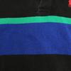 Поло от Ralph Lauren 80-х годов Винтажная рубашка-поло с длинным рукавом для мальчиков с зеленой этикеткой Мужская Б/У