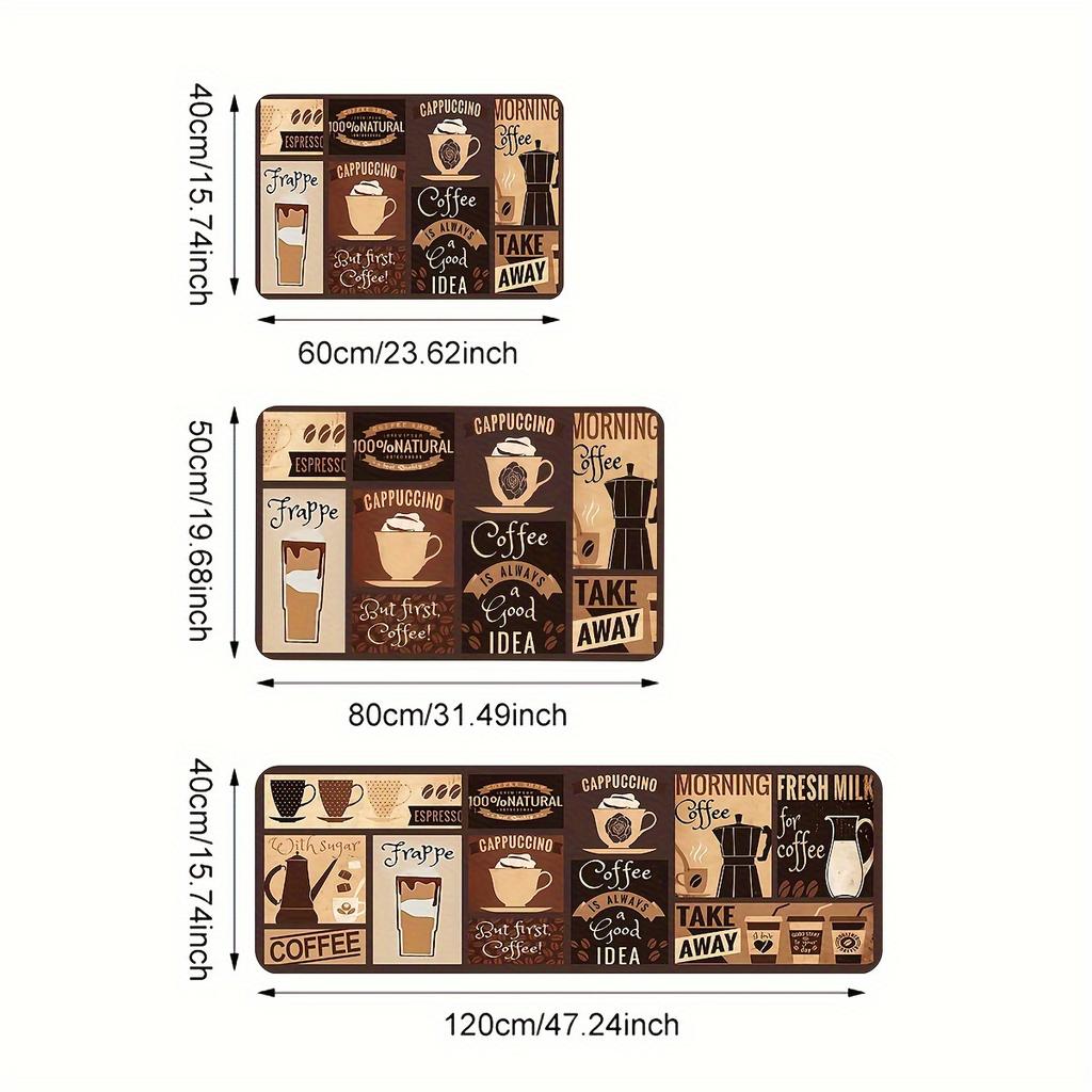 Винтажный кухонный коврик в американском стиле, Противоскользящий коврик для входной двери, Длинный ковер для коридора прачечной, Домашнее украшение