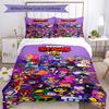 Brawl Stars Comforter Cover Set Perfect for Bedrooms Soft Fabric Christmas Gift