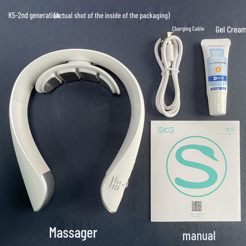 SKG K5 PRO 2nd Gen Electric Pulse Neck Massager CN plug (adapter included)