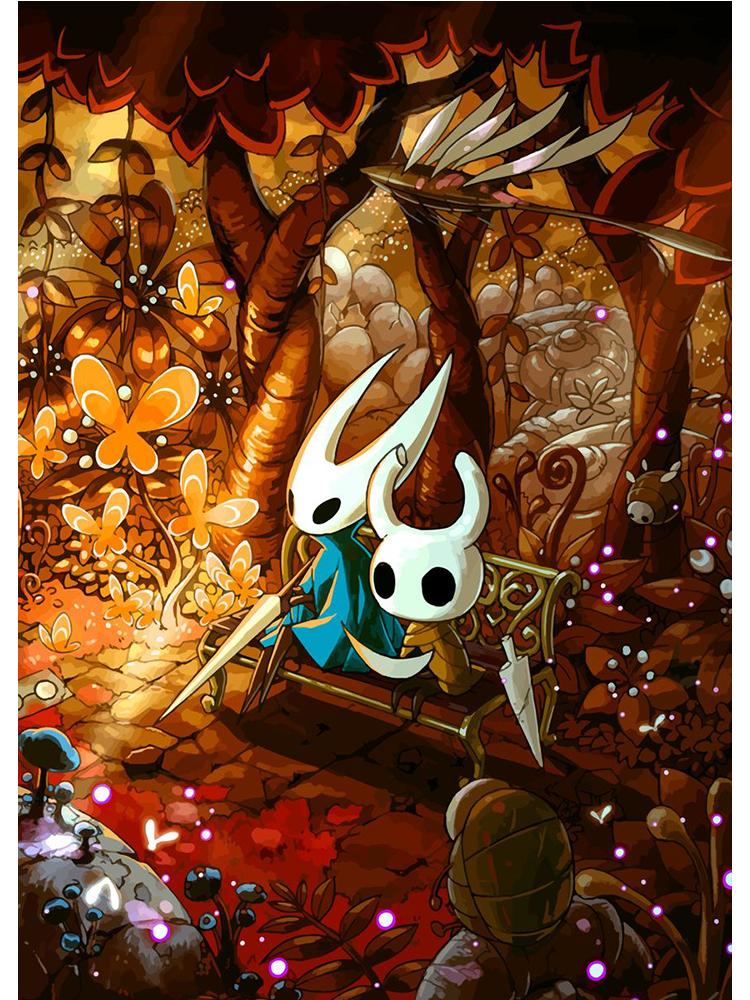 Videogame Hollow Knight Posters Prints Canvas Painting Anime Game Wall Picture For Modern Kids Room Home Decoration