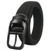 [BIGHAS] Belt Men's Mesh Belt Braid No Hole Brand Casual Business Free Size Big Size Fashionable Expansion and Contraction Golf Durable Long Lasting