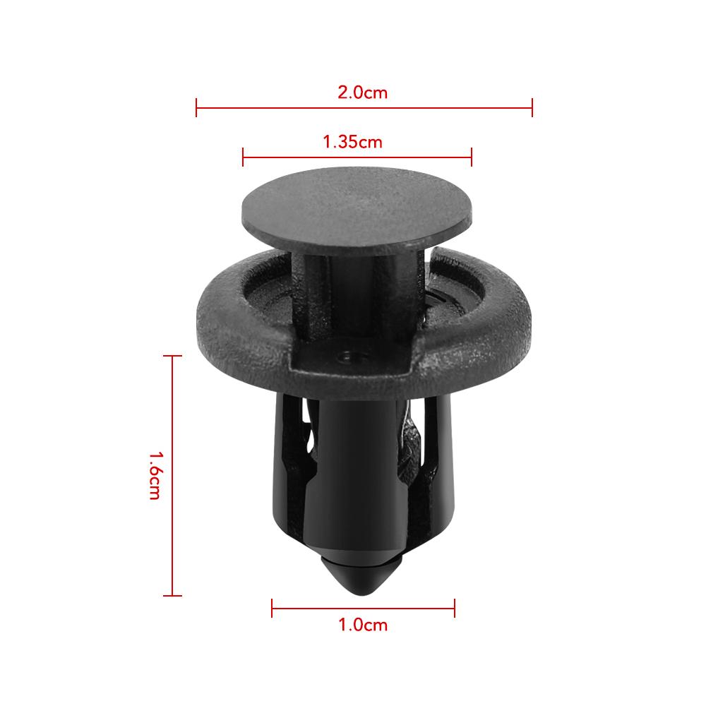 Авто крепеж для бампера 10 мм отверстие заклепка фиксатор нажимная крышка крыло для Nissan Qashqai j10 j11 x Trail t32 t31 Tiida Juke