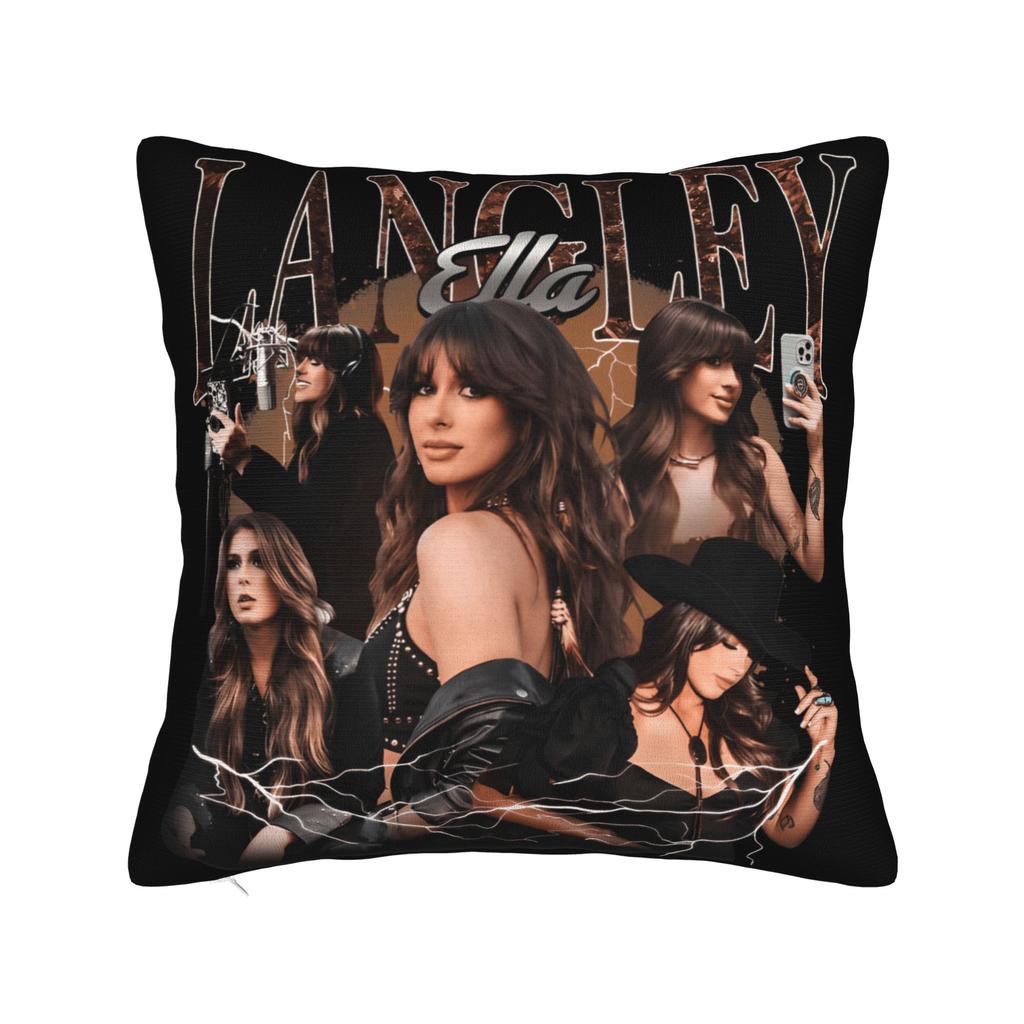 Ella Langley  wpap pop art Pillowcases  Novelty Pillow Case For Sofa Bedroom Home Decor Comfy Pillow Cover