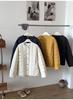 Yuyanqiu loose round neck light and thin short down jacket women's new national standard white duck down warm jacket