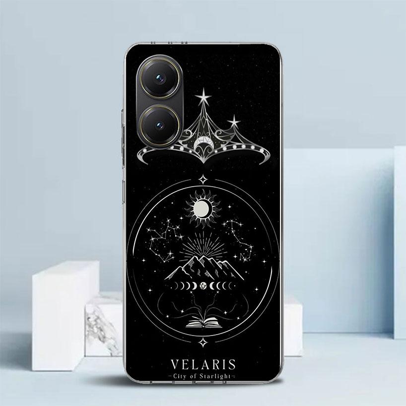 Чехол для телефона A Court of Mist Fury Sarah J Maas Для Xiaomi Poco F7 Ultra X5 X6 X7 Pro M7 Redmi 15C 15 13C 13 12C 12 10C 10 10A 9 9C