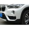Car Refiting Car Front  Fog Lamp Foglights Cover Shield Decoration Frame Sticker for 2016-2018 BMW X1