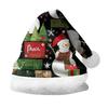 2024 Double-Sided Plus Velvet Christmas Hat for Adults & Kids