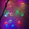 LED Disco Ball String Light Christmas Tree Decorations Battery Operated Mirror LED