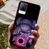 Для чехла Coque vivo V21e Силиконовая задняя крышка Чехол для телефона Для vivo V21e Чехлы Мягкий бампер Funda на vivo V2061 V21 e V 21e 6.44" Сумка