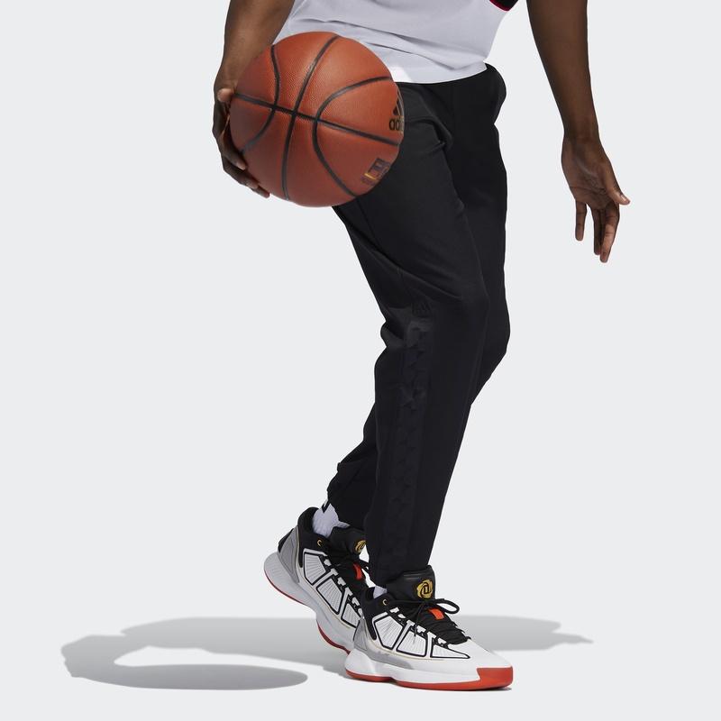 adidas ROSE WVN PANT Баскетбольные длинные штаны Черные Мужские DZ0595