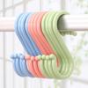 Living Bedroom Hat Hanging Scarf Kitchen Door Clothes Hanger S-Shaped Hook Key Holder Organizer