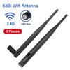 2 шт. 2,4 ГГц Беспроводная WiFi Антенна 6dBi SMA Разъем Папа WiFi Антенна Для Роутера Сетевой Карты Дрона IP-Камеры Pigtail Кабель