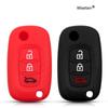 Силиконовый чехол для ключей с 3 кнопками для Renault Fluence Clio Megane для Mercedes для LADA Vesta Granta XRay Kalina Priora Sedan Sport