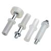 Easy To Install Door Hardware Repair Metal Nylon White