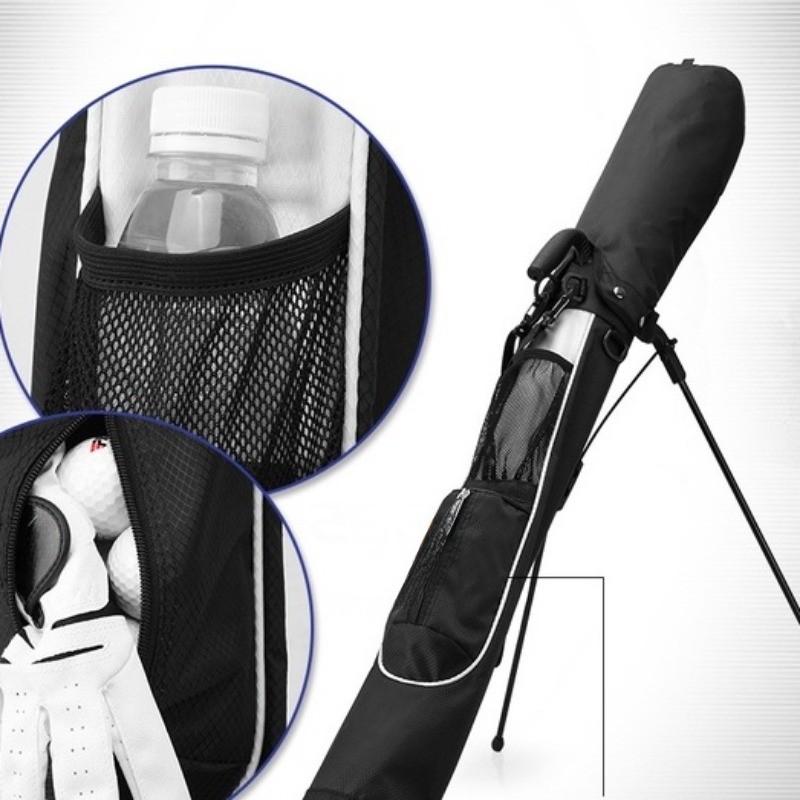 Легкая сумка-подставка для гольф-клубов, портативная, водонепроницаемая, пыленепроницаемая, сумка для хранения гольф-клубов для питча и патта