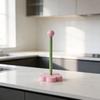Creative Wooden Flower Shape Tissue Holder For Kitchen Storage And Organization