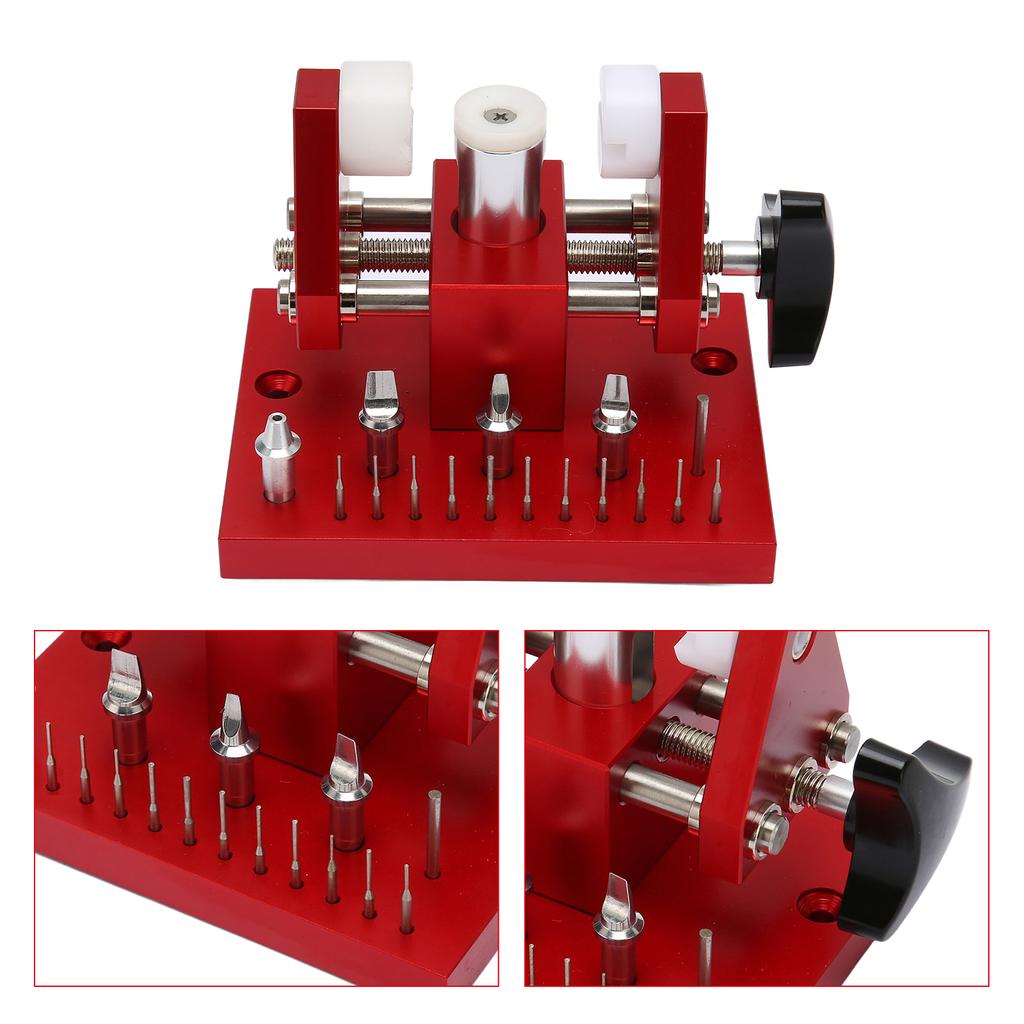 Professional Watch Back Case Cover Opener Watchmaker Repair Tool Set Watch Band Link Remover