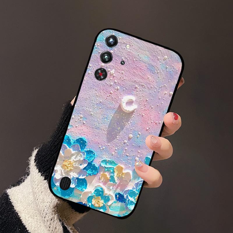 Чехол для Nubia Red Magic 10 Pro Мультяшный Силиконовый Мягкий Чехол для Телефона Для ZTE Nubia RedMagic 10 Pro Plus 10 Pro+ Защитные Fundas