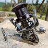 Fishing Spinning Reel Coil Saltwater 25KG Max Drag Carretilha Freshwater All Metal Body Moulinet Wheel UV12000