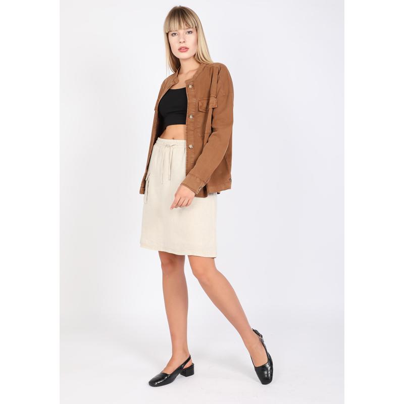 Женская юбка с боковым карманом Stone
