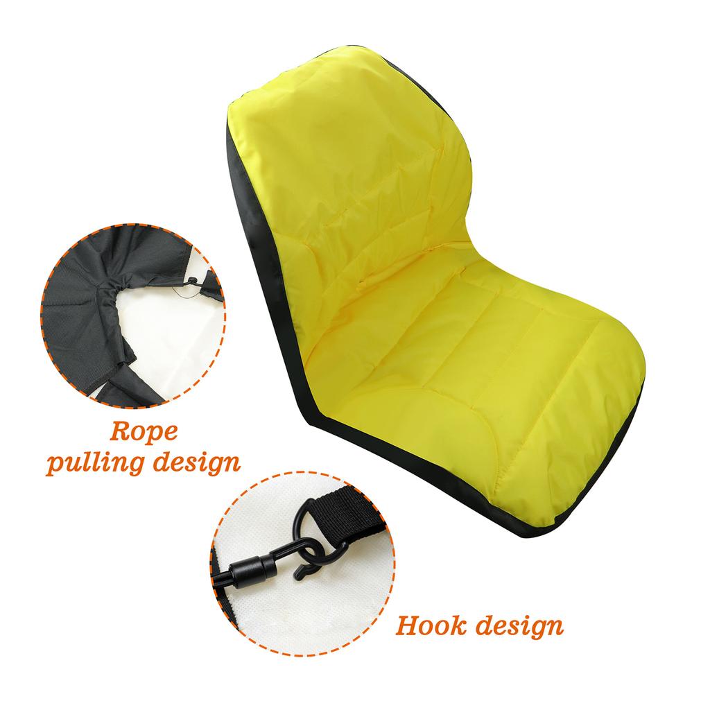 Tractors Seat Cover for John Deere 3E 3R 4M 1023E Series LPP5233 Seat Protector Lawn Mower Tractor Seat Protective Cover
