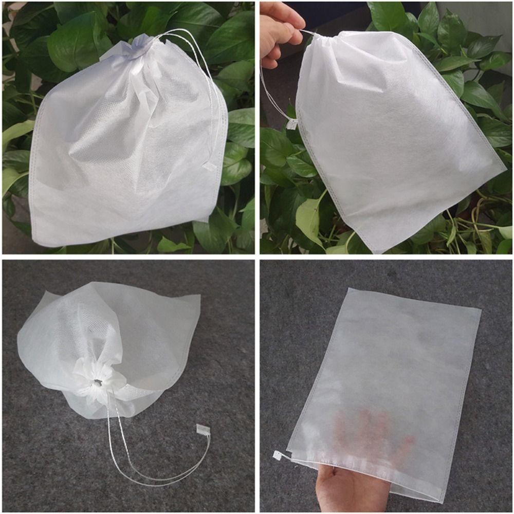 50Pcs Garden Greenhouse Supplies Fruit Protection Bags Anti-bird Grow Bag for Vegetable