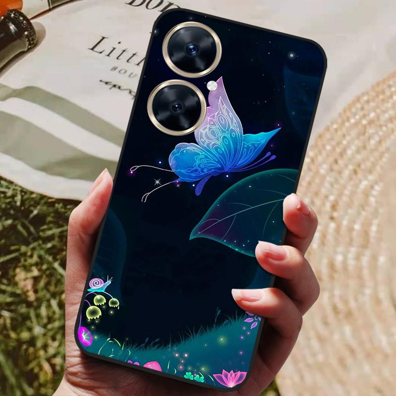 For Funda Huawei Nova 11i Case Soft Silicone Wolf Back Cover Phone Cases for Huawei Nova 11i MAO-LX9 Case Nova11i 11 i Coque