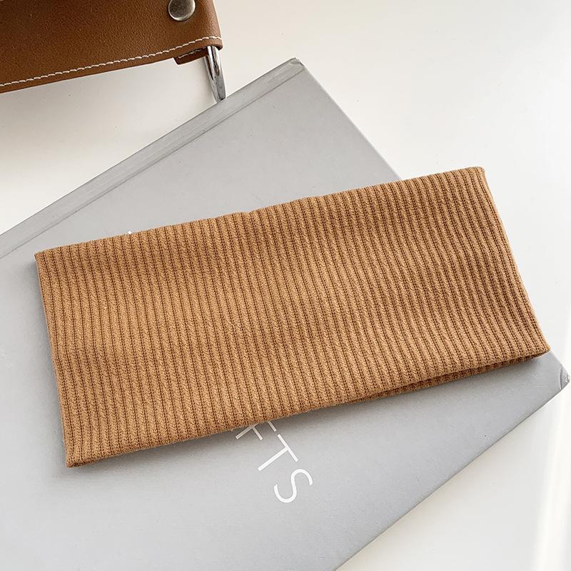 1 шт. Минималистичная вязаная повязка на голову, Повседневная спортивная повязка в стиле колледжа, Универсальные аксессуары для мужчин и женщин, Круглогодичное использование, Аксессуары для волос