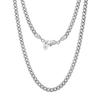 Necklace 4mm Width K18 Gold 316L Stainless Hip Unisex KRKC&CO Chain, Popular, Kihei, Chain, Plated/Silver, Steel, Hop, Rapper, Men's Accessories,
