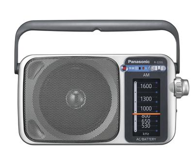 Радиоприемник Panasonic AM1 диапазона (Серебряный) Р-2255-С