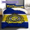 Al-Nassr Pattern Bedding,Quilt Set Quilt Cover Pillowcase Home Birthday Gift (1 * duvet cover + 2 * pillowcase, without core)