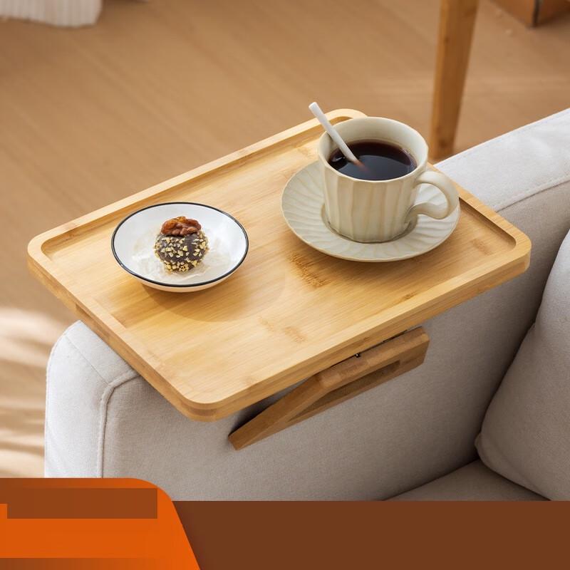 Складной диван-кресло Xuanrun в новом китайском стиле, бамбуковый подлокотник-столик