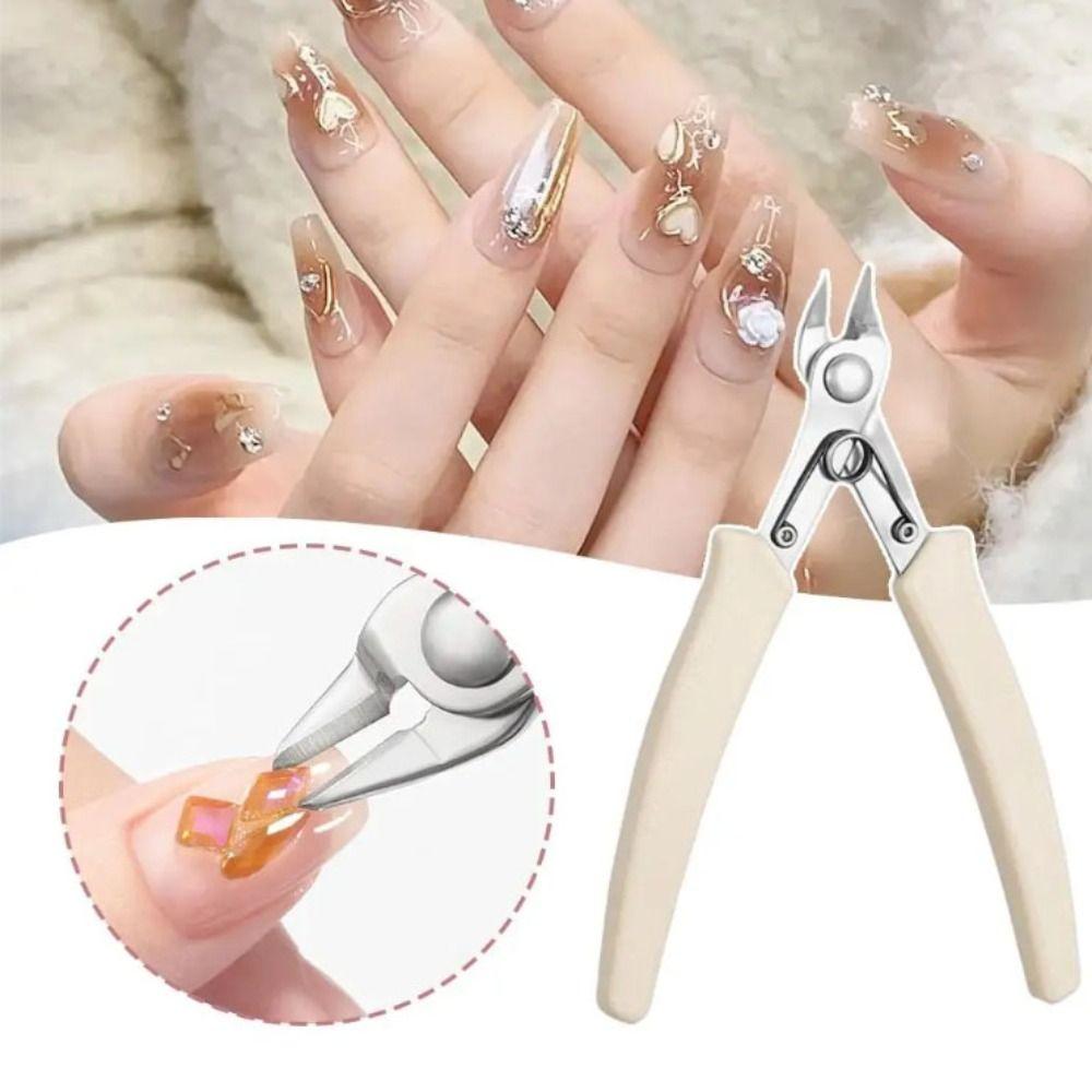 Heavy-duty Professional Nail Clipper Pointed Nose Zircon Jewelry Cutting Machine  Jewelry Making