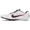 Zoom Кроссовки унисекс Victory 3 Pure Platinum Pink Blast Белый Черный 835997-002