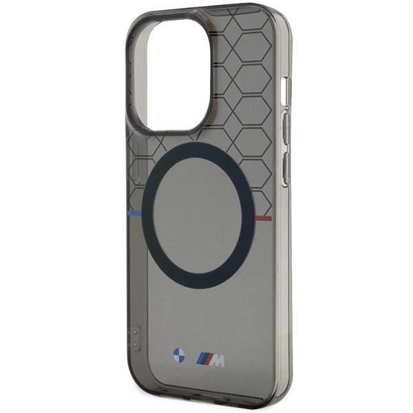 Bmw Bmhmp14Lhgpk Case For Iphone 14 Pro - Gray Pattern Magsafe