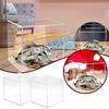 Transparent Acrylic Piggy Bank 12/15/18cm Large Size Cube Cannot Only Storage Box Can That Be Save Take Box Money Saving